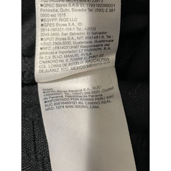 Old Navy Black High-Rise Wide-Leg Comfort Waistband Linen-Blend Pants Petite L - Picture 7 of 13